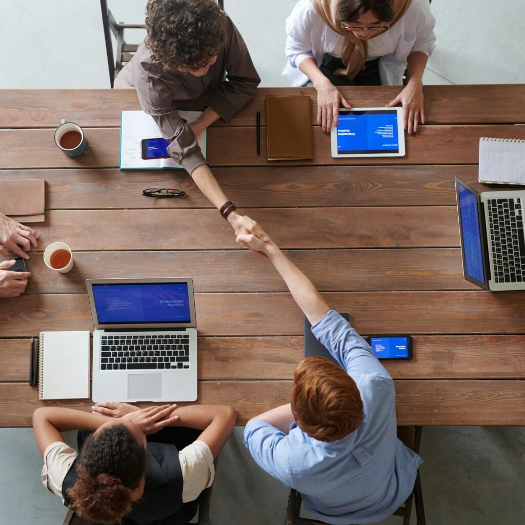 Group of Person Sitting Indoors